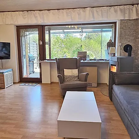Feriehus Am Knoten T12 - Terrasse Mit Grill Und Talblick, Haustier Willkommen Reihenhaus Greifenstein